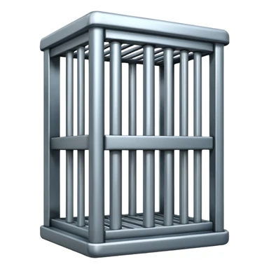 Jail cell sticker