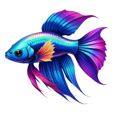 Betta balığı sticker