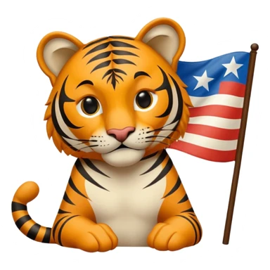 Quiero un tigre mezclado con la bandera cubana. Porque no apodan el tiger y soy de cuba. 
Quiero un tigre asi cubano pero con unos audífonos de dj, además un tigre fuerte y con cara de tigre agresivo bueno eso no. Mejor un tigre feroz con una audífonos de dj o una mesa de dj sticker