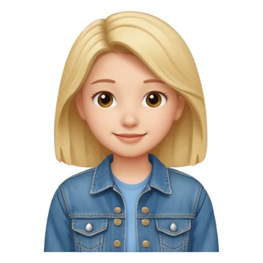 Tête jolie femme ado Real  sticker