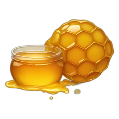 glob of honey sticker