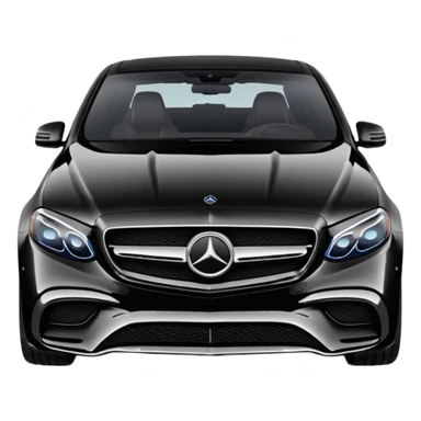 Mercedes Benz E 63 S 2017-2023 edition Black Matte sticker