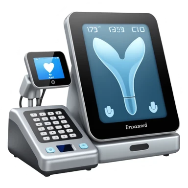 ultrasound machine system - large new more sticker