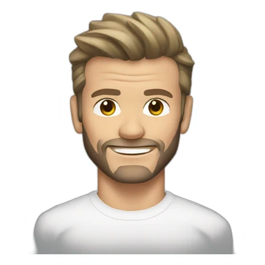 David beckham sticker
