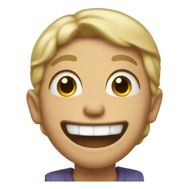 Laughing mama klaus emoji sticker