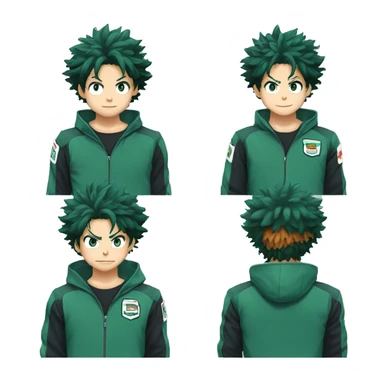 izuku midoriya sticker