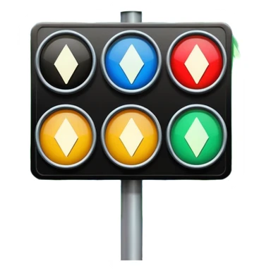 mac os icon rotation retro traffic signal arrows rotating inversion sticker