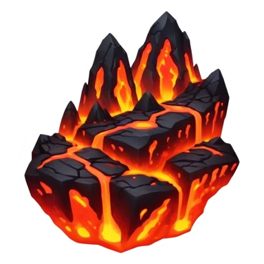 Gravity, space, lava, neon, neon, lava nether sticker