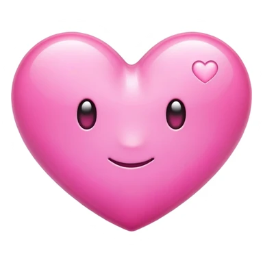 Pink girly emoji sticker