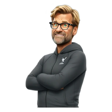 Jurgen Klopp shrug sticker