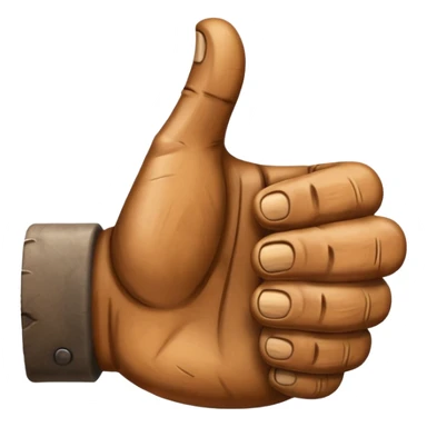 Shitty thumbs up sticker