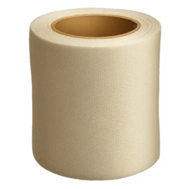 a roll of fabric sticker