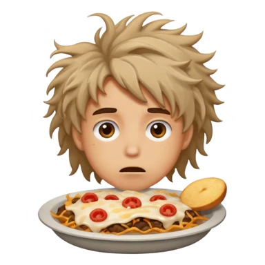 hungry person sticker