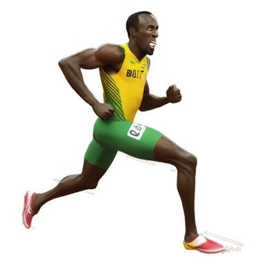 Usain bolt sticker