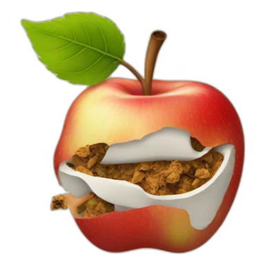 apple tobacco sticker