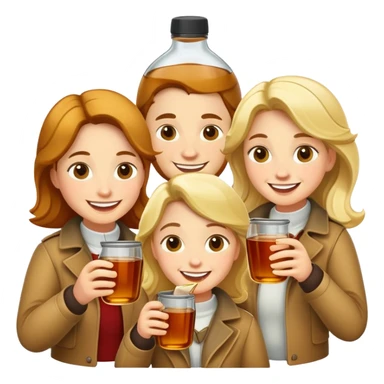 canadians guzzling maple syrup sticker