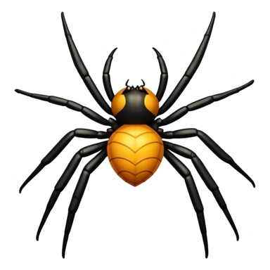 Una estrella con una araña adentro sticker