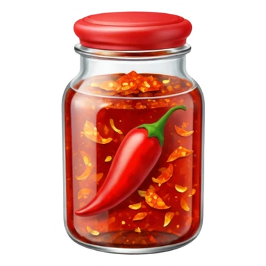 chilli oil sticker