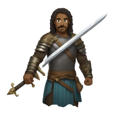 Use give this one 🙂 a sword sticker