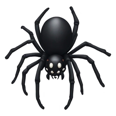 black widow spider sticker
