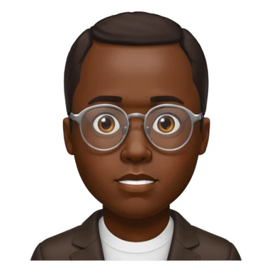 diddy with GLASSES sticker