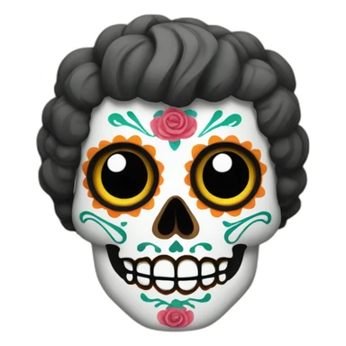 Dia de los muertos sticker