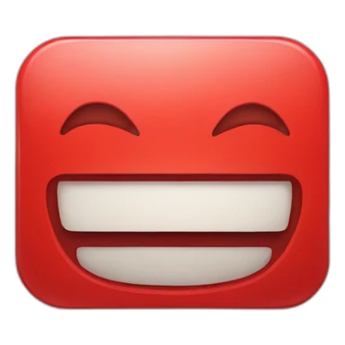 red square button with text "bon" sticker