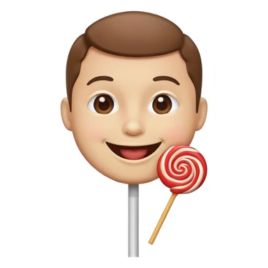 bober eat lolipop sticker