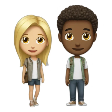 Bigflo et oli sticker