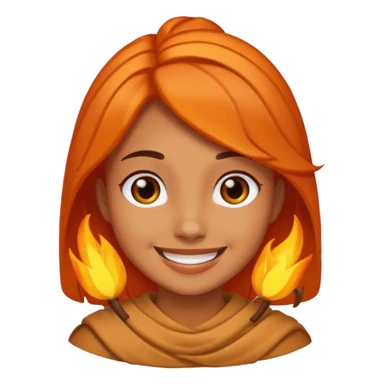 Ember Lumen from the Elemental movie sticker