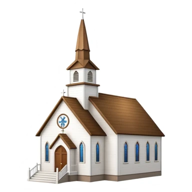 country church sticker