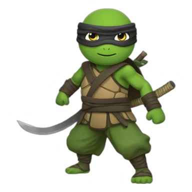 Tortue ninja sticker