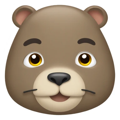 baby aikido groundhog sticker