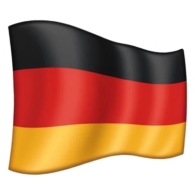 German Empire flag red white and black  sticker