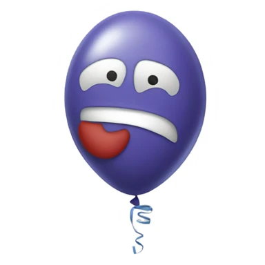 number one balloon sticker