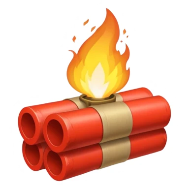 Bundle of dynamite sticker