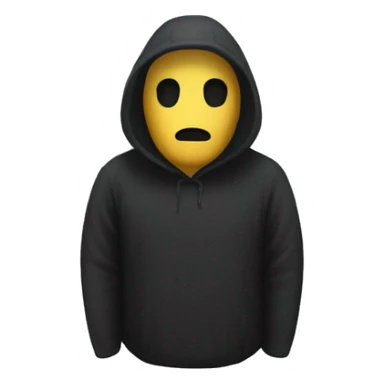 No face en survêtement  sticker