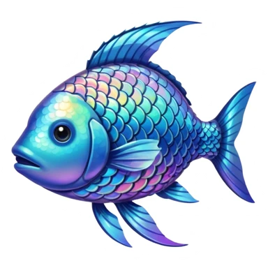 fish swimming sticker