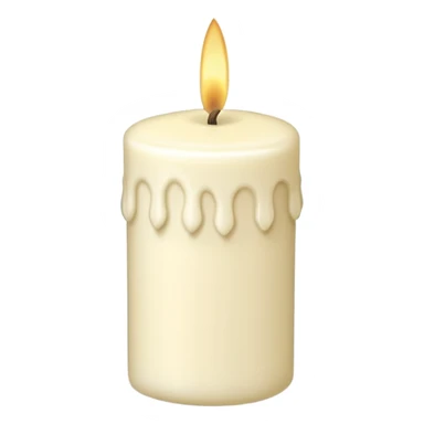 Decorative Wax Candle  sticker