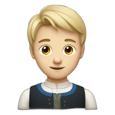 estonian boy sticker