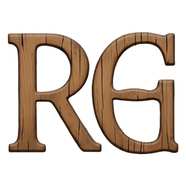 a sign with the word "RCH" written on it in capital letters sticker