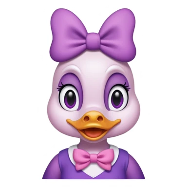 daisy duck sticker