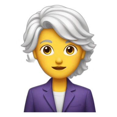 Trump as nonbinary women sticker