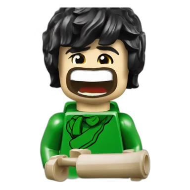 lego ninjago lloyd eating sticker