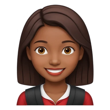 Indonesian girl, java girl sticker