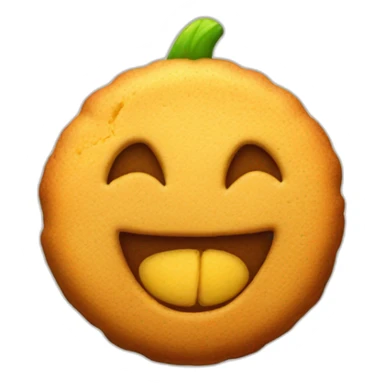 cookie avec un corps de citrouille sticker