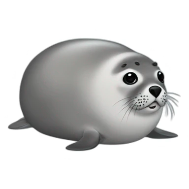 Fat Ringed Seal sticker