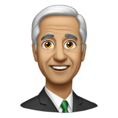 Algerian president tebboun sticker