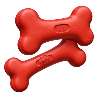Doggy Rubber Bone sticker