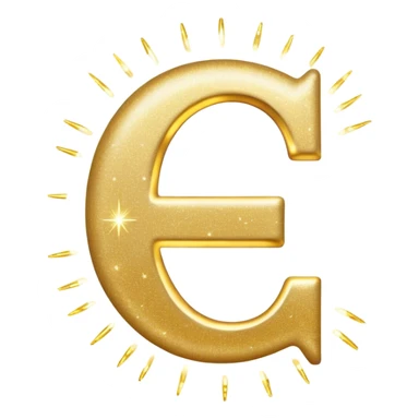 An emoji depicting the phrase ‘✨ IT IS DONE ✨’ in glittering gold letters, with a mystical glow surrounding them. Tiny sparks of light emerge from the letters, symbolizing manifestation and divine power. A pure white background. sticker